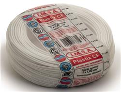 MTS.CABLE PLASTIX 1 MM BLANCO