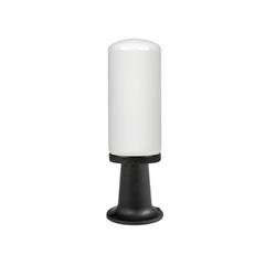 APLIQUE CILY 6440 CON BASE NEGRO OPAL E27 MAX 23W