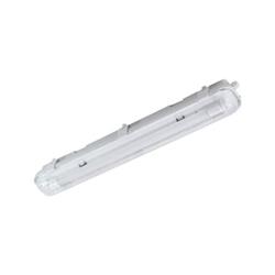 ARTEFACTO ESTANCO MAREA 120 GRIS PARA 1 TUBO 20W NO INCLUIDO IP65 (95MM x 1270MM x 94MM)
