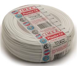 MTS.CABLE PLASTIX 1,5 MM BLANCO