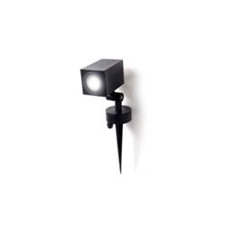 JABALINA D-610 NEGRO CUADRADA GU10 IP54