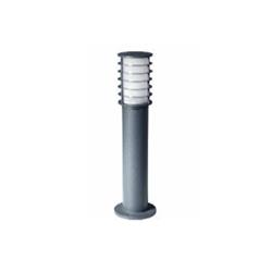 MINI FAROLA MFL/30 CON LOUVER NEGRO GU10 30CM TOTAL IP54