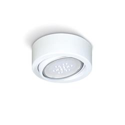 PLAFON VEDIA REDONDO NEGRO 1LUZ AR111 