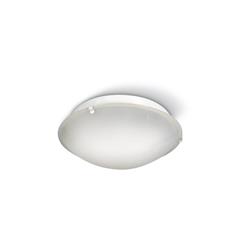 PLAFON REDONDO POLICARBONATO 2LUCES E27