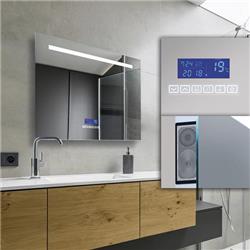 ESPEJO 5 LED TOUCH+BLUETOOTH 70CM X 60CM