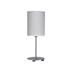 LAMPARA DE MESA BLANCO 42CM PANTALLA BLANCO