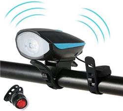 LUZ CON BOCINA PARA BICICLETA SOUTH SUNNY 7588 