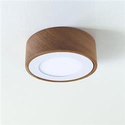 PLAFÓN MOYO A13 MADERA MACIZA CON PANEL LED 6W CÁLIDO