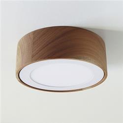 PLAFON MOYO A18 MADERA MACIZA PANEL LED 12W CÁLIDO