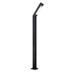 FAROLA 9400 ALUMINIO NEGRO E27 IP44 