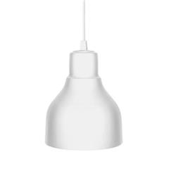 COLGANTE 330 BLANCO MICROTEXTURADO 1 LUZ E27 15CM DIAMETRO X 18CM ALTURA