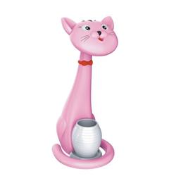 LAMPARA DE MESA GATITO ROSA LED 6W 350ML