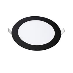 EMBUTIDO LED CIRCULAR NEGRO 6W 2700K 420LM Ø120MM