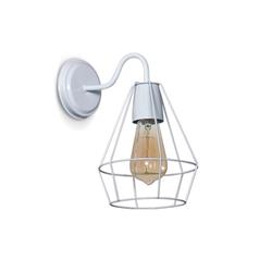 APLIQUE CARDALES JAULA DIAMANTE MINI BLANCO E27 