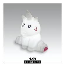 VELADOR UNICORNIO BLANCO E27 TRASLUCIDO