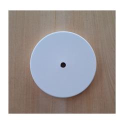 FLORON REDONDO BLANCO PARA 1 LUZ 120MM DIAMETRO X 7MM ALTURA