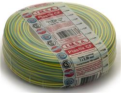 MTS.CABLE PLASTIX 2,5 MM VERDE/AMARILLO