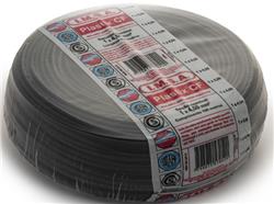 MTS.CABLE PLASTIX 4 MM NEGRO