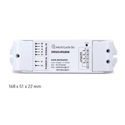 REPETIDORA DE DATOS RGB+W 5Ax4 CANALES 12/24V