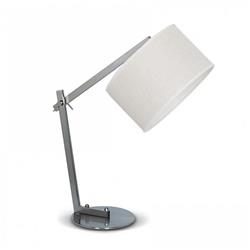 LAMPARA DE MESA GOYA ACERO E27