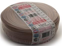 MTS.CABLE PLASTIX 4 MM MARRON