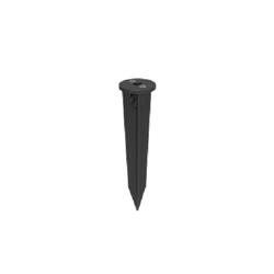 ACCESORIO ESTACA NEGRO PARA CABEZAL URO DE Ø59 Y Ø85  Ø65x225MM