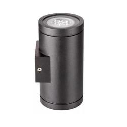 APLIQUE KALU-R 2.0 BIDIRECCIONAL GRIS GRAFITO 2 LUCES GU10 IP65 