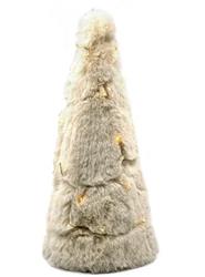 ARBOL PIEL CON LUZ IVORY 15CM DIAMETRO X 32CM DE ALTO