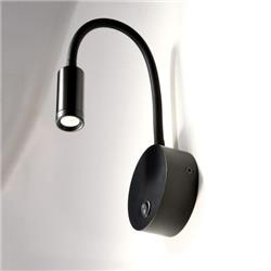 APLIQUE WALLER NEGRO 3W 3000K 240LM IP20