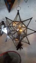 COLGANTE STAR GLASS LAMP E27