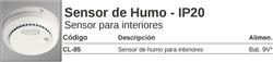 DETECTOR DE HUMO AUTONOMO 9V IP20 CL-85