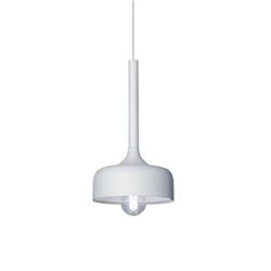 COLGANTE GINEBRA BLANCO 1 LUZ E27 19,5CM DIAMETRO X 37CM ALTURA