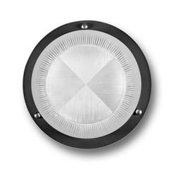 TORTUGA R-200 REDONDA GRANDE NEGRO 2 LUCES E27 IP54