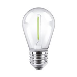 LAMPARA LED GOTA F/RECTO VERDE  1 W E27 NO DIMMER