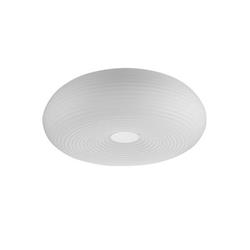 PLAFÓN AUSTER PVC ROTOMOLDEADO BLANCO LED 40W 3000K