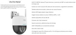 CAMARA UHO-P1A-M3F4D WIFI DOMO EXTERIOR. 3MPx 4mm