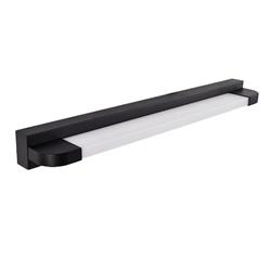 APLIQUE PARED CAMDEN NEGRO LED 8W 3000K 46.5CM DE LARGO