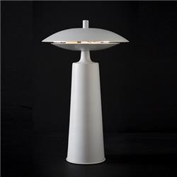 LAMPARA DE MESA TESLA BLANCA 3 LUCES G9