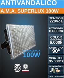 PROYECTOR LED 50W FRIO (EQ.100W)ANTIV.8000LUM IP67