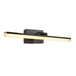 APLIQUE KAMALA NEGRO SATINADO DIFUSOR LED 8W 3000K