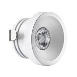 EMBUTIDO ATTIS R RECEDIDO NEGRO 3W 3000K 30° 118LM IP20