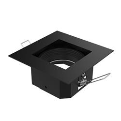 EMBUTIDO E4111/D CON MOVIMIENTO NEGRO ANTIDESLUMBRANTE 1 LUZ GU10