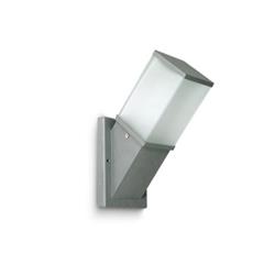 APLIQUE 2400/B ALUMINIO NEGRO E27 IP44 