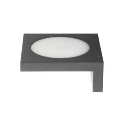 APLIQUE QE LED 18W 3000K GRIS GRAFITO