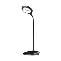 LAMPARA DE MESA SARLI NEGRO FLEXIBLE LED 5W 4000K AUTÓNOMA