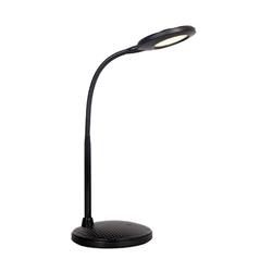 LAMPARA DE MESA INTEGRA BASE NEGRO FLEXIBLE LED 6W 3000K