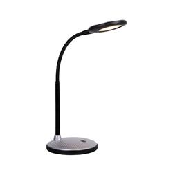 LAMPARA DE MESA INTEGRA BASE PLATIL FLEXIBLE LED 6W 3000K