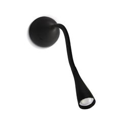 APLIQUE ARGENTA NEGRO 3 POSICIONES LED 4W