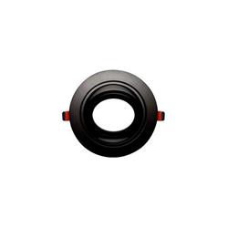 EMBUTIDO KISLEV NEGRO CARDANICO AR111 180MM DINAMICO X 35MM ALTURA