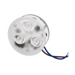 PLAQUETA LED MONOCOLOR BLANCO 5,5CM DIAMETRO (PARA MODELO LAGUNA50-LAGO50-RIO LED)